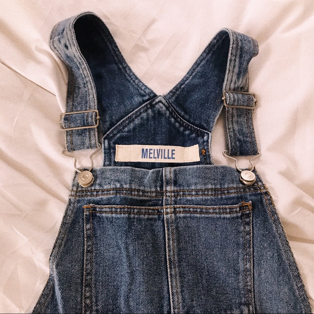 Denim Brandy Melville shorteralls
